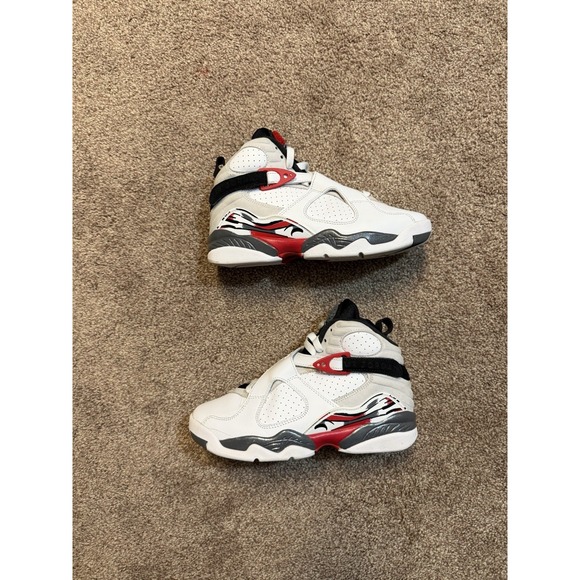 Jordan Other - Jordan Air Jordan 8 Retro (GS) White/Black/True Red 4.5Y 305368-100